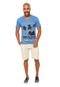 Camiseta Lemon Grove Beach Azul - Marca Lemon Grove