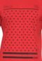 Camiseta Fatal Surf Estrelas Vermelha - Marca Fatal Surf