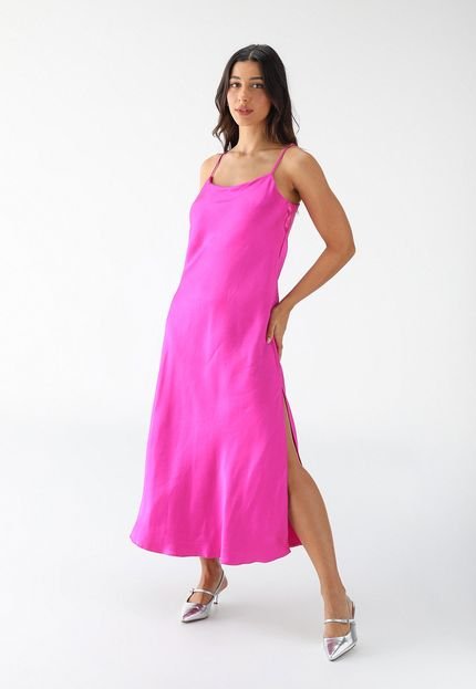 Vestido Lança Perfume Midi Sleep Dress Pink - Marca Lança Perfume