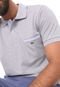 Camisa Polo Lacoste Classic Bolso Cinza - Marca Lacoste