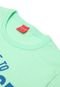 Camiseta Tricae Menino Estampa Verde - Marca Tricae