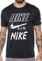 Camiseta Nike M Nk Brthe Run Top Ss Gx Preta - Marca Nike