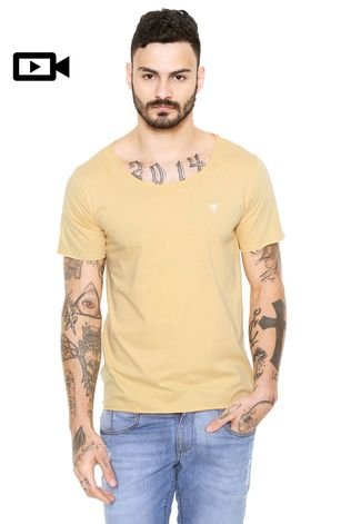 Camiseta Cavalera Basic Amarela
