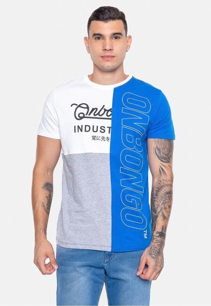 Camiseta Onbongo Indus Azul - Marca Onbongo