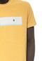 Camiseta Osklen Stone Barra Amarela - Marca Osklen