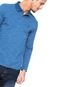 Camisa Polo Malwee Bordado Azul - Marca Malwee