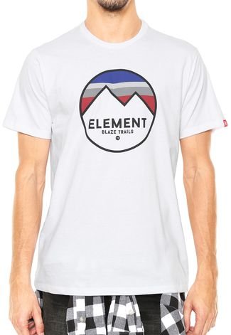 Camiseta Element Sunset Branca