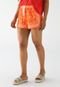 Short Colcci Reto Estampado Laranja - Marca Colcci