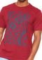 Camiseta Timberland Estampada Vermelha - Marca Timberland