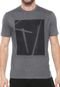 Camiseta Calvin Klein Slim Estampada Grafite - Marca Calvin Klein