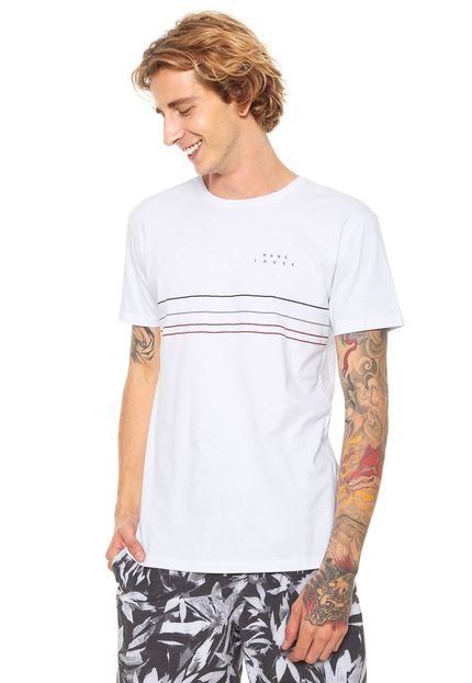 Camiseta Hang Loose Tripleline Branca - Marca Hang Loose