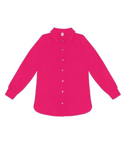 Camisa Feminina Manga Longa Rovitex Rosa - Marca Rovitex