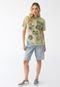 Camiseta Vans Oversized Estampada Verde - Marca Vans