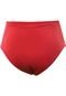 Calcinha Banho de Mar Hot Pant Estampada Vermelha - Marca Banho de Mar Moda Praia
