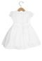 Vestido Anjos Baby Menina Branco - Marca Anjos Baby