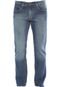 Calça Jeans Aleatory Tradicional Reta Comfort Azul - Marca Aleatory