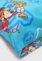 Jogo de Cama Infantil 2pçs Solteiro Lepper Microfibra Divertido Mickey Mouse Azul - Marca Lepper