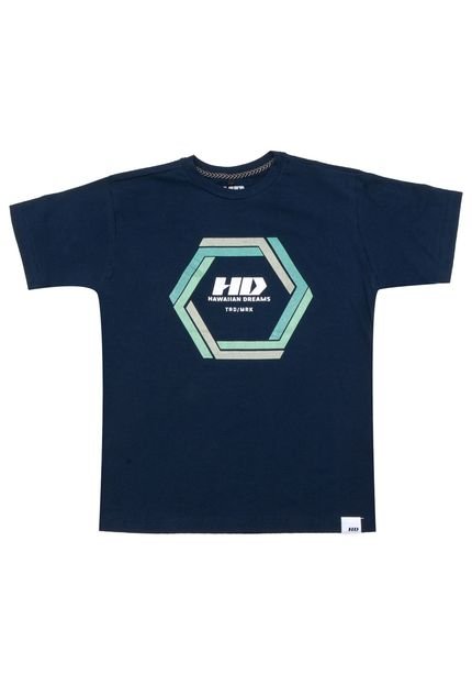 Camiseta HD Menino Estampa Frontal Preto - Marca HD