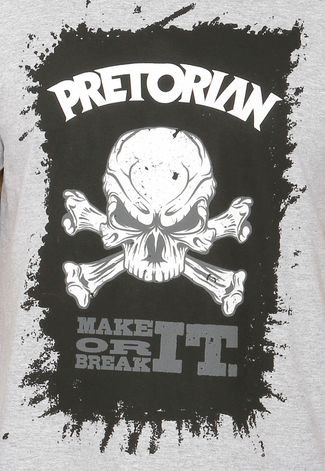 Camiseta Pretorian Break it Cinza