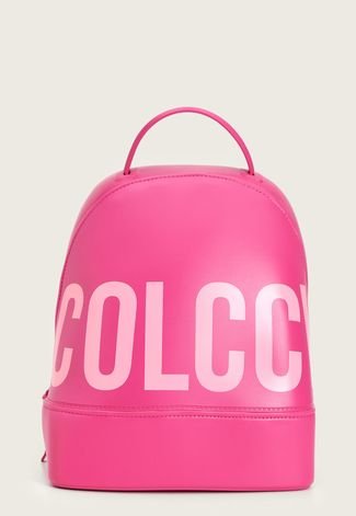 Mochila Colcci Logo Pink