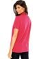 Camisa Polo Lacoste Logo Rosa - Marca Lacoste