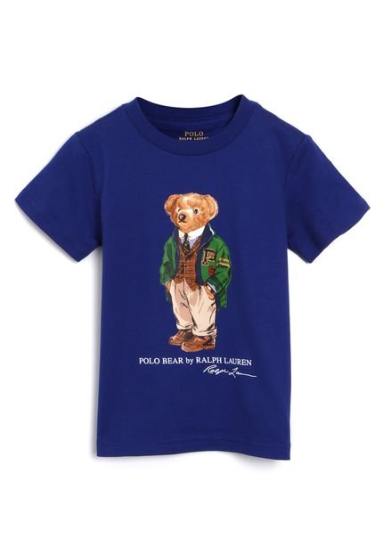 Camiseta Polo Ralph Lauren Bear Azul - Marca Polo Ralph Lauren