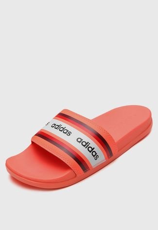 Chinelo Slide adidas Performance FARM Adilette Comfort Coral