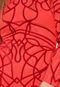 Vestido Lança Perfume Curto Aplicações Vermelho - Marca Lança Perfume