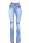 Calça Jeans Disparate Flare Estonanda Azul - Marca Disparate