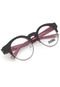 Óculos de Grau Evoke Capo III Preto/Vermelho - Marca Evoke
