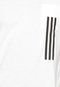 Camiseta adidas Manga Curta Sid 3S Pkt Branca - Marca adidas Performance