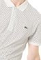 Camisa Polo Lacoste Slim Fit Branca - Marca Lacoste