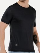 Camiseta King & Joe Masculina Slim Básica Anti-Odor Preta - Marca King & Joe