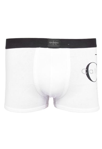Cueca Calvin Klein Underwear Boxer Estampada Branca - Marca Calvin Klein Underwear