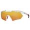 Óculos de Sol HB Shield Compact R - Branco / Vermelho - Marca HB