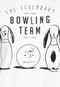 Camiseta FiveBlu Bowling Branca - Marca FiveBlu