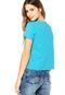 Camiseta Manga Curta Sommer Estampa Azul - Marca Sommer