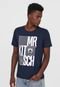 Camiseta Mr Kitsch Logo Azul-Marinho - Marca MR. KITSCH