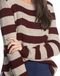 Sueter AMARO Tricot Stripes Burgundy - Marca AMARO