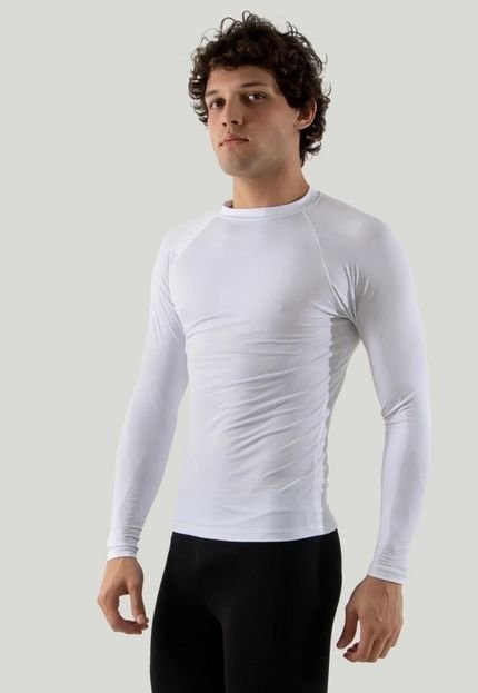 Camisa Térmica Fitss Segunda Pele Blusa Masculina Branca - Marca FitssModas