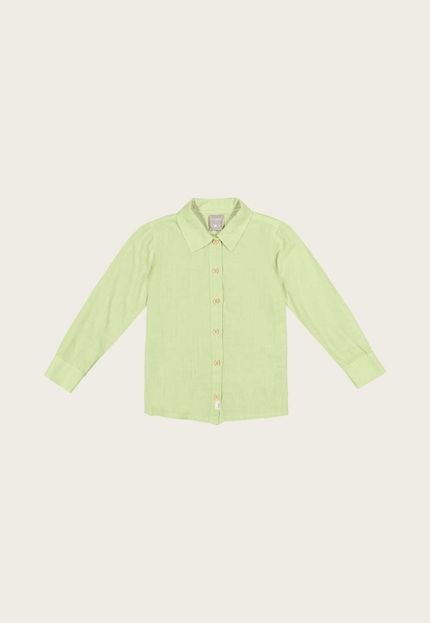Camisa Infantil Colorittá Lisa Verde - Marca Colorittá