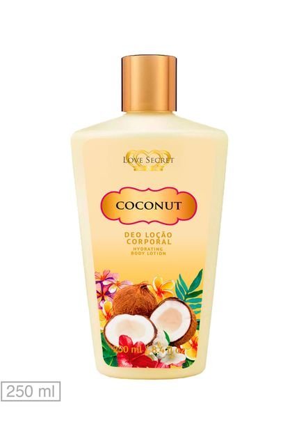 Hidratante Coconut Love Secret 250ml - Marca Love Secret