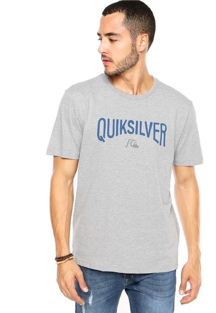 Camiseta Quiksilver Montain Wave Cinza - Marca Quiksilver