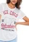 Camiseta Coca-Cola Jeans Ice Cold Branca - Marca Coca-Cola Jeans