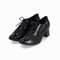 Sapato Oxford Danubia Salto Médio Preto - Marca Piccadilly