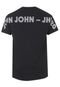 Camiseta John John Logo Preta - Marca John John