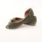 Sandália Rasteira Couro Amo Calçados Lily Verde Militar - Marca Amo Calçados