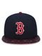 Boné New Era 5950 Boston Red Sox Aba Reta Fitted Marinho - Marca New Era