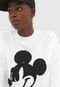 Moletom Fechado Colcci Disney Mickey Off-White - Marca Colcci