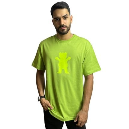 Grizzly Camiseta Og Bear Tee - Verde - Marca DAFITI